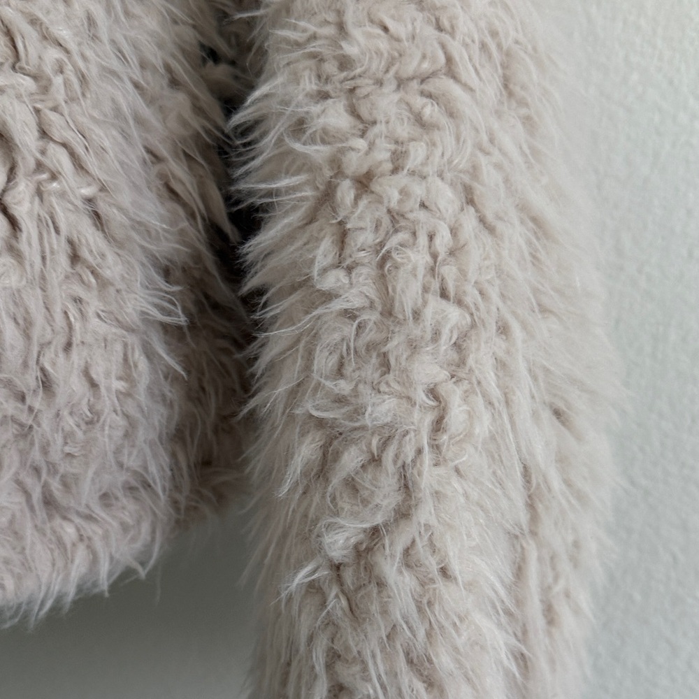 RSQ Cream Teddy Jacket - Picture 4 of 7